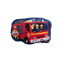 KINDERKISSEN Feuerwehrmann Sam Feuerwehr 37 x 26 cm - Multicolor, Textil (30/30cm) - Chiemsee