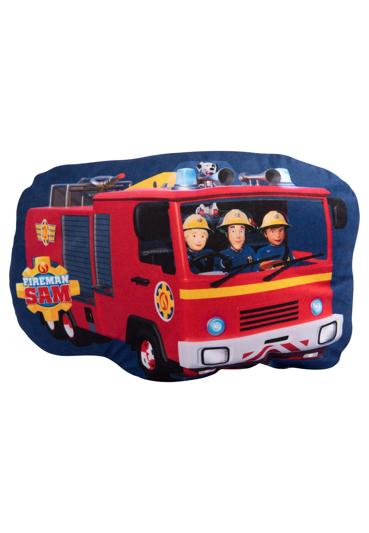 KINDERKISSEN Feuerwehrmann Sam Feuerwehr 37 x 26 cm - Multicolor, Textil (30/30cm) - Chiemsee