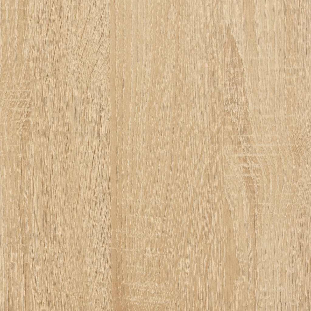 NACHTTISCH 2 Stk.mit 3 Schubladen 40/35/62,5 cm aus Holzwerkstoff in Sonoma-Eiche Dekor - Sonoma Eiche, Holz (40/62.5/35cm) - vidaXL