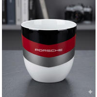 KAFFEEBECHER - Collector’s Cup No. 6 Schwarz Porzellan 500 ml Limited Edition Motorsport Design - Rot/Schwarz, Keramik (0.5L) - Porsche