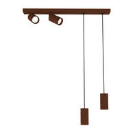 STRAHLER - Dunkelbraun, Glas (6/70/120cm) - Lumicom