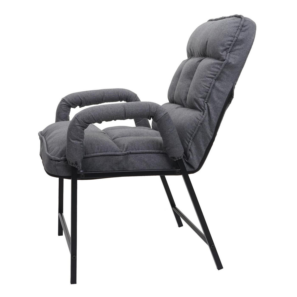 ESSZIMMERSTUHL Grau - Grau, Textil (57/96/111cm) - MCW