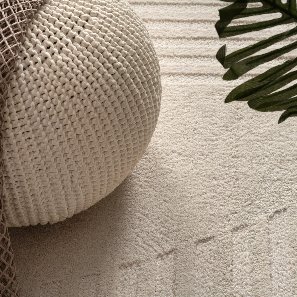 KURZFLORTEPPICH 240/340 cm Samos 943 - Creme, Textil (240/340cm) - Paco Home