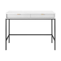SCHMINKTISCH – T104 – 104 cm – NOVA – Weiß - Weiß, Holzwerkstoff (50/104/78cm) - hi-markt