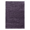 TEPPICH Hochflor Shaggy Uni-Look Polypropylen Wohnzimmer Violett Rechteckig 240x340 - Lila, Textil (240/340cm) - KADIMA DESIGN