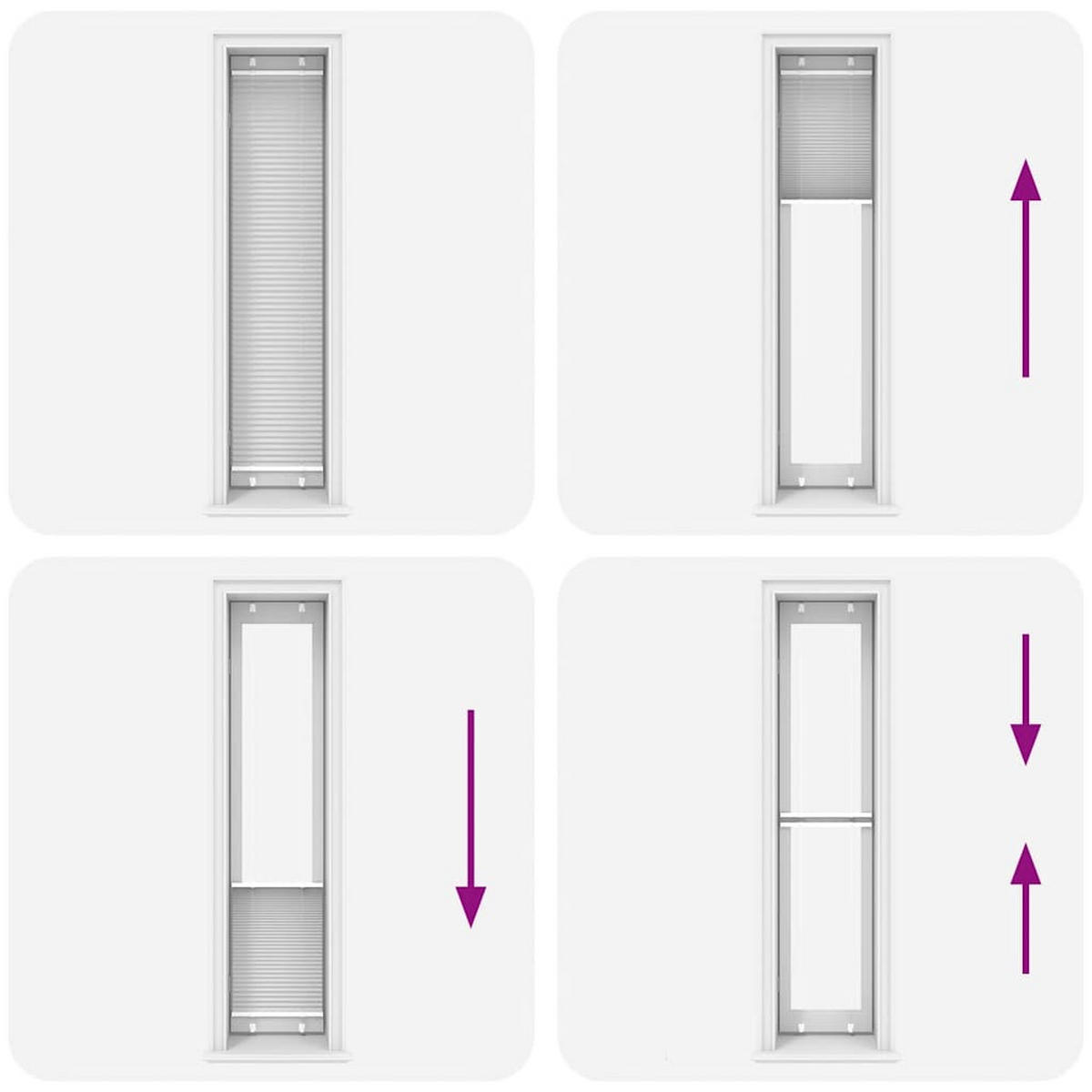 PLISSEE 40/200 cm Stoffbreite 39,4 cm aus Polyester Weiß - Weiß, Textil (40/200cm) - vidaXL