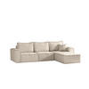 ECKSOFA Sande In Alpine - Beige, Holzwerkstoff/Textil (292/192cm) - Fun Möbel
