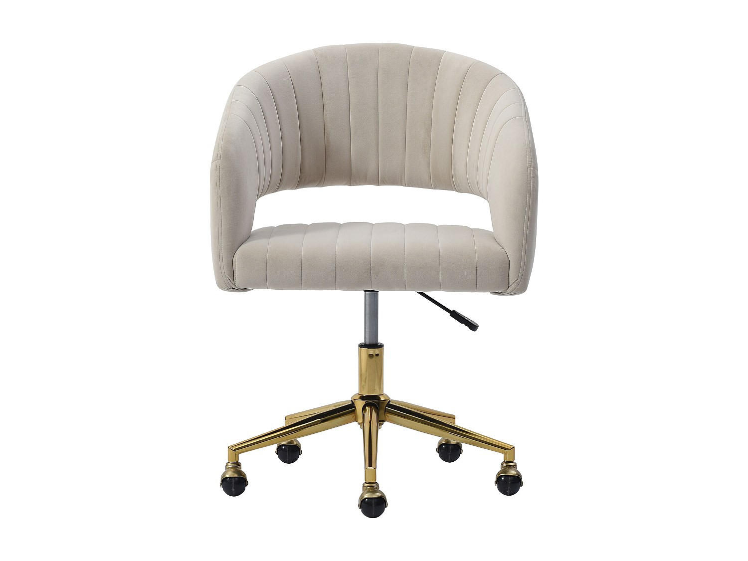 Vente-Unique Bürostuhl Beige 61x87x56 cm