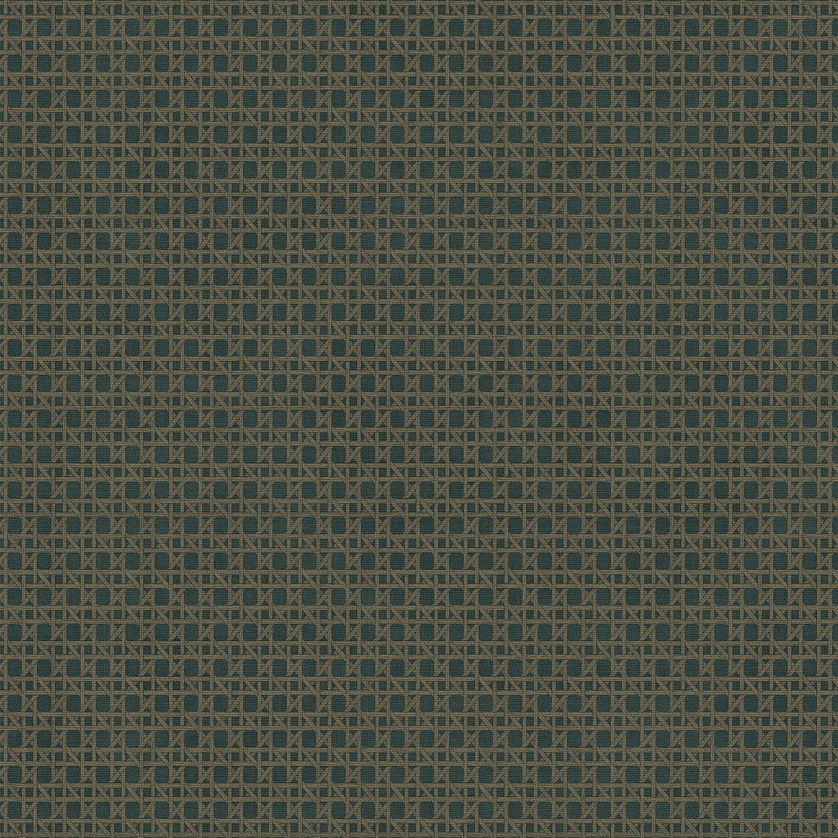 VLIESTAPETE - Rattan Blau Grün - Blau, Papier/Kunststoff (53/1000cm) - Sublime