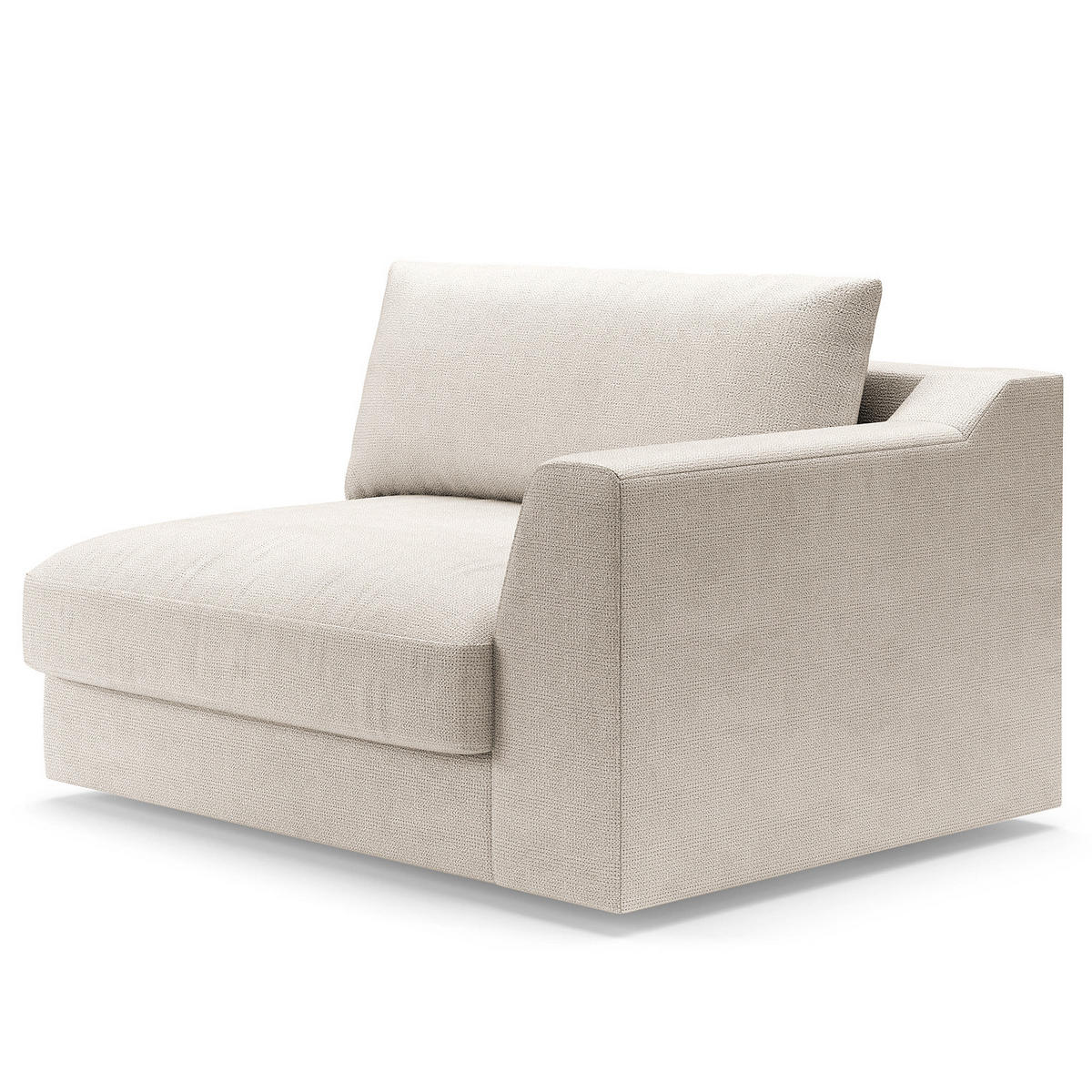 BIG-SOFA - Kaschmir, Kunststoff/Textil (274/90/112cm) - home24