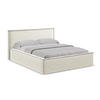 POLSTERBETT mit Bettkasten und Lattenrost 160x228 Beige - Beige/Creme, Kunststoff/Textil (140/200cm) - Makamii