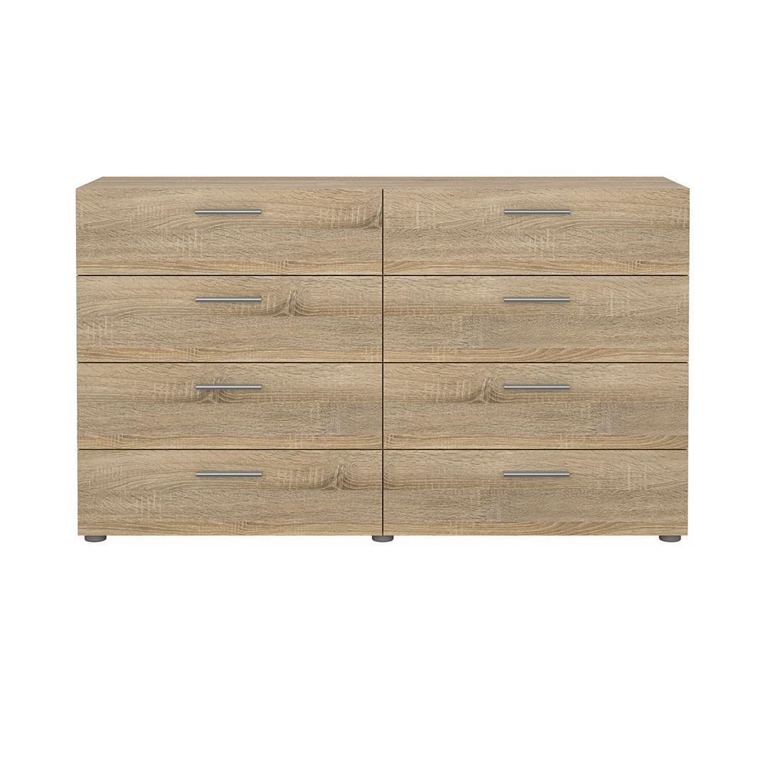 KOMMODE, Pepe, Eiche, Holzwerkstoff, 140 x 40 x 82 cm - Eichefarben, Holzwerkstoff (140/82/40cm) - ebuy24