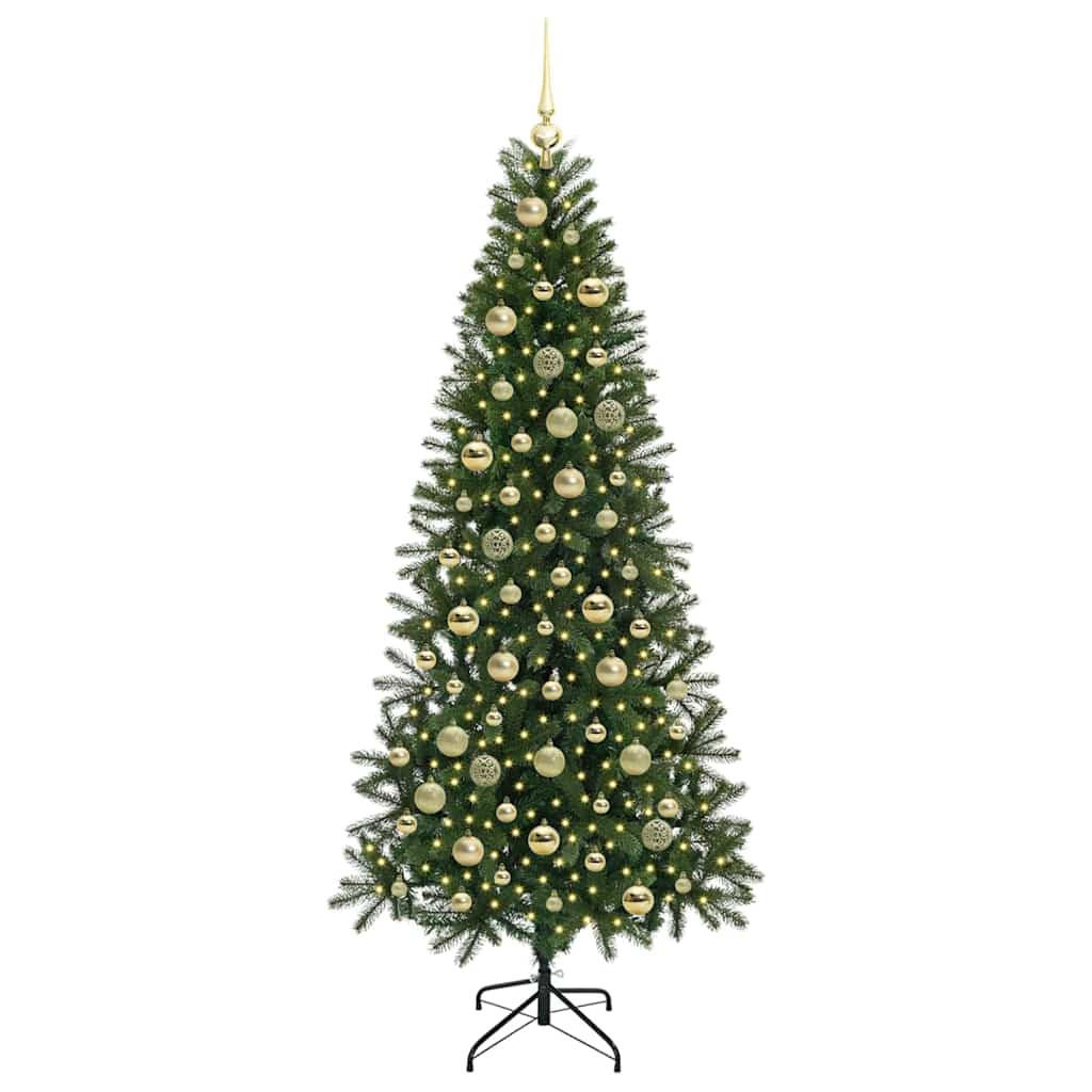 vidaXL Weihnachtsbaum Grün 210 cm