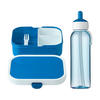 LUNCHSET Campus blau 2er Set - Blau, Kunststoff (1/1/1cm) - Mepal