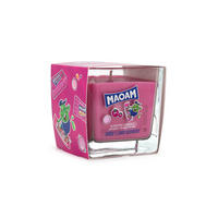 DUFTKERZE Maoam - Pink, Naturmaterialien/Glas (8cm)