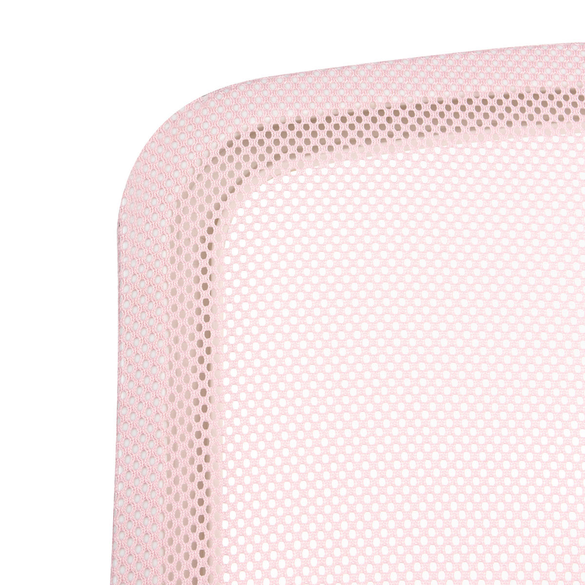 BÜROSTUHL Pastellrosa Overlord - Pink, Textil (49/100/63cm) - Beliani
