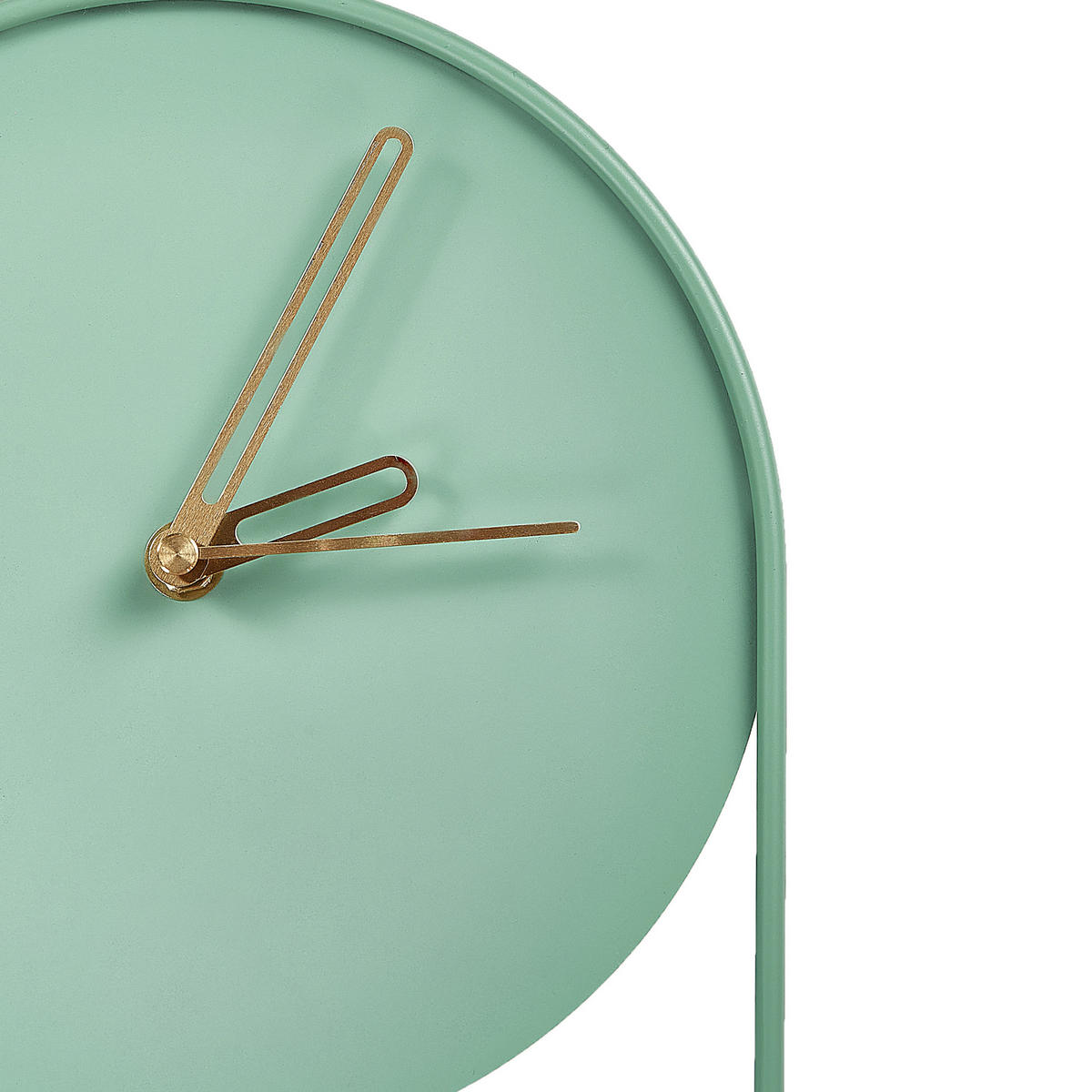 WANDUHR Grün/Gold Salvan - Goldfarben/Grün, Metall (20/62/3cm) - Beliani