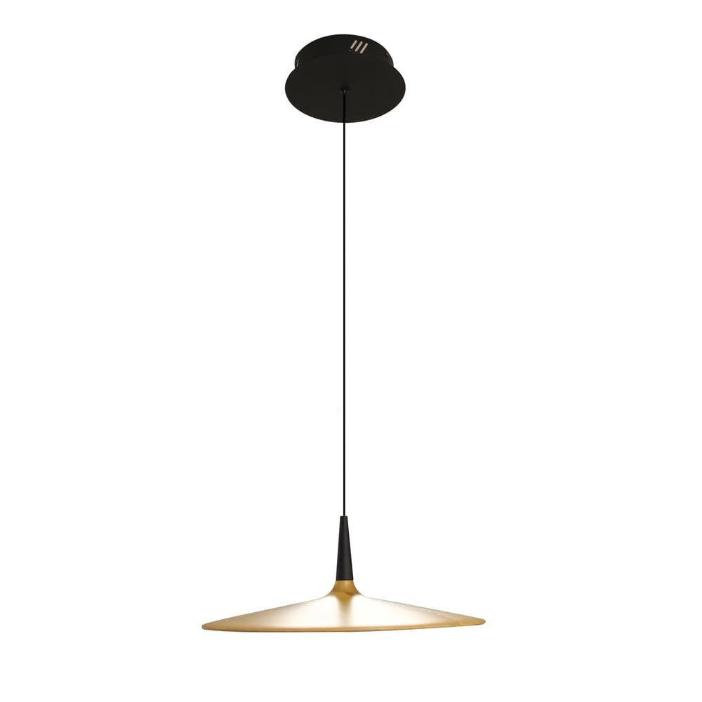 PENDELLEUCHTE 'Ter 1BE' - Beige/Schwarz, Holz (35/34/150cm) - KUNSTLOFT