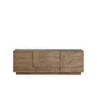 SIDEBOARD mit 3 Türen L182 cm - Jupiter - Eiche Artisan, Holzwerkstoff (44/90/182cm) - Calicosy