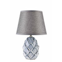 NAMIZNA SVETILKA LETI GREY Siva 10/10/30 cm Keramika - modra, keramika (11/11/30cm) - Mondex