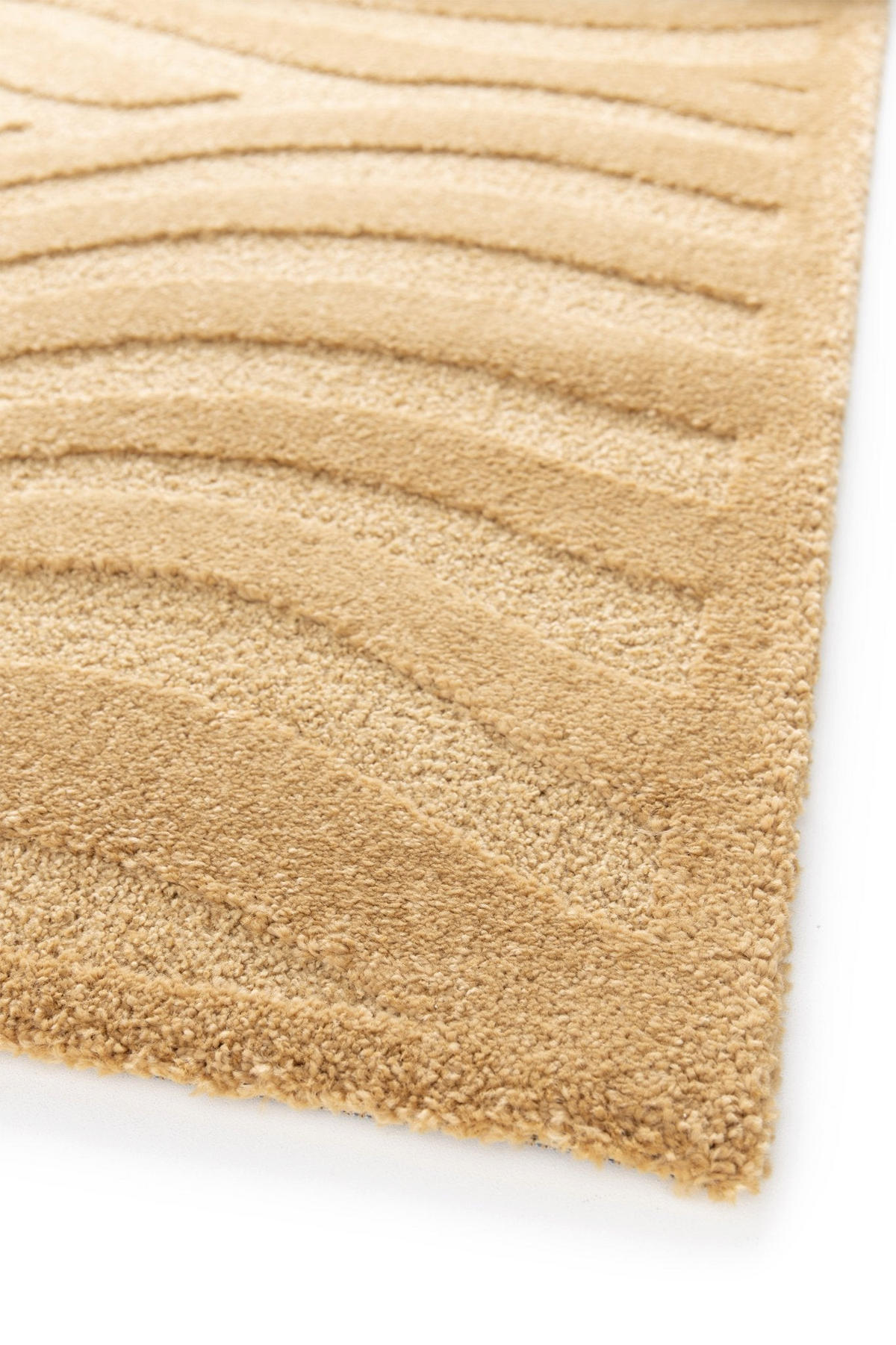 TEPPICH mit sehr weichem Reliefeffekt bruin - Braun, Textil (160/230cm) - AFK Living