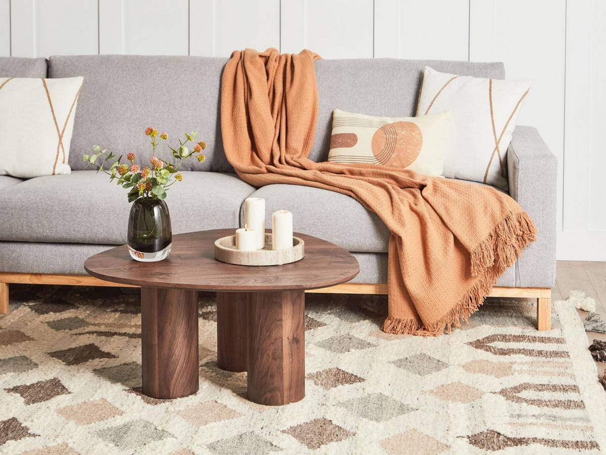 COUCHTISCH Braun Dacoma - Braun, Holzwerkstoff (75/75/36cm) - Beliani