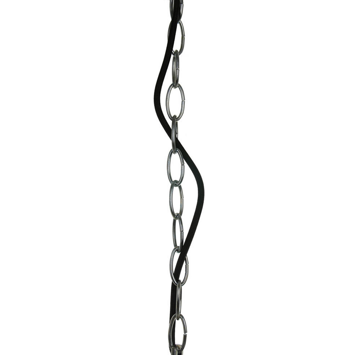 LED HÄNGELEUCHTE Delano Metall Silber - Silberfarben, Metall (40/40/85cm)