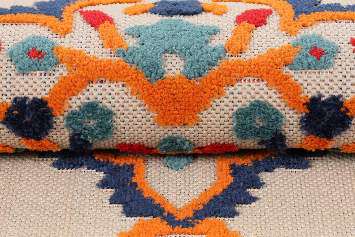 TEPPICH PATIO CREME 150/240 cm - Creme, Textil (150/240cm) - Tapiso