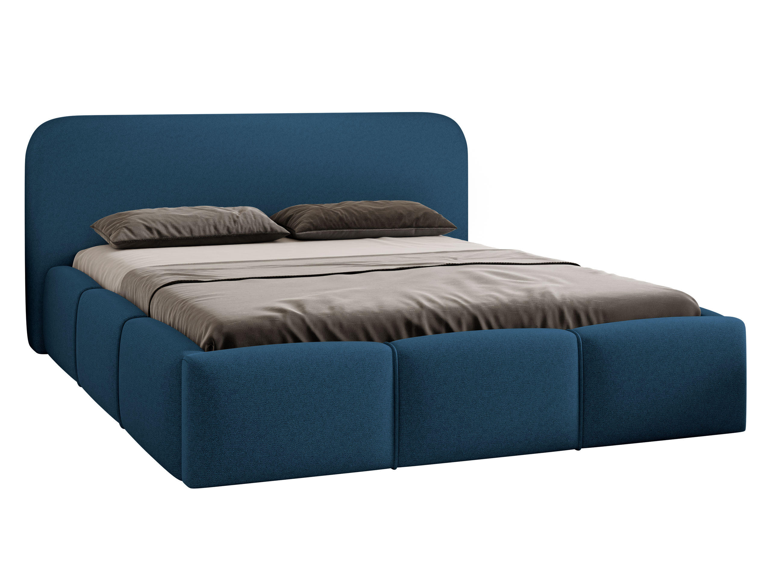 PAT TAPITAT Stokre - albastru închis/culoare naturală, material plastic/material textil (140/200cm) - MIRJAN24