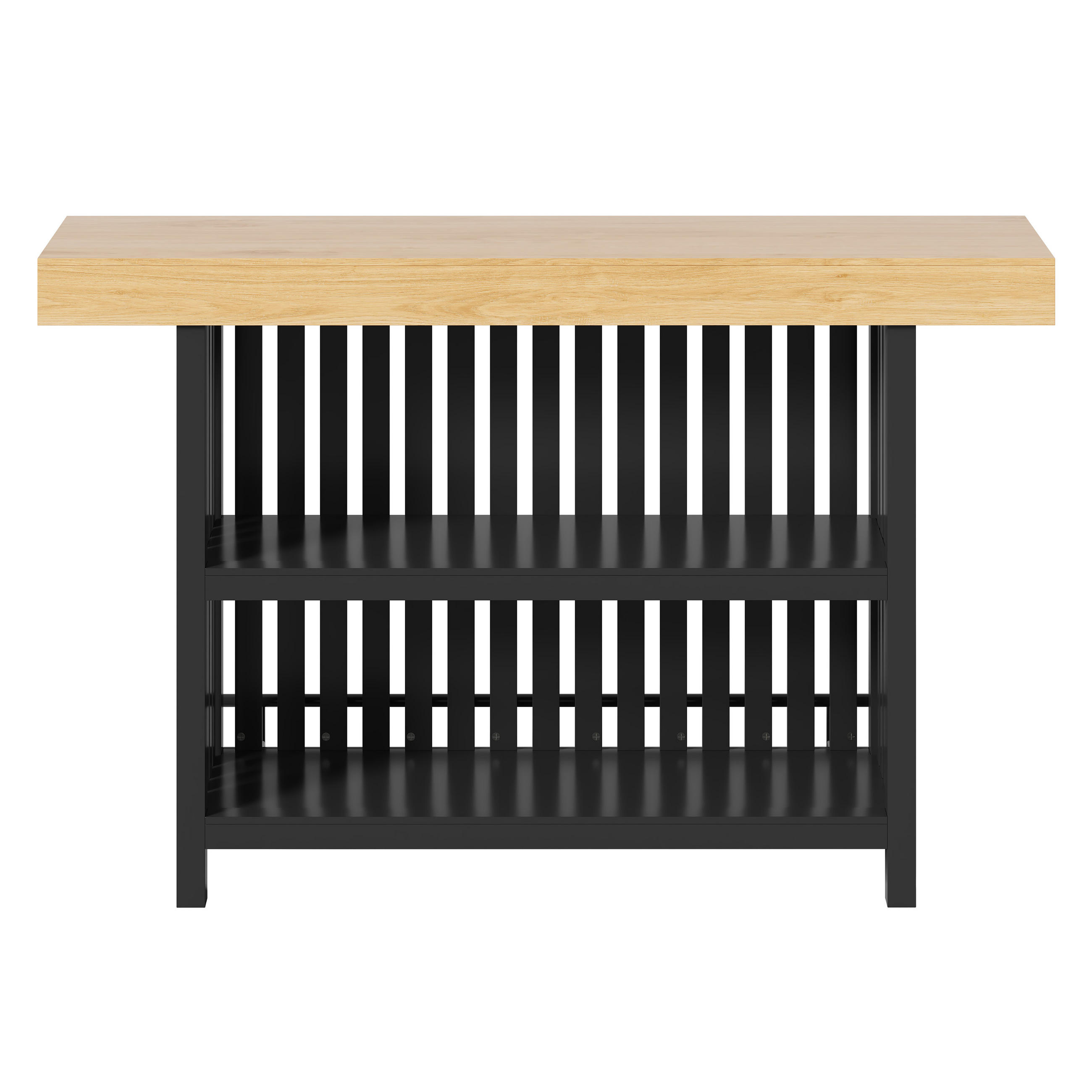 XXXLutz Bartisch Schwarz 40x105x160 cm