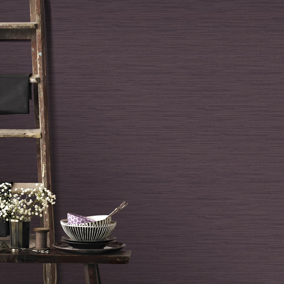 TAPETE Halima - Creme/Weiß, Papier/Kunststoff (52/1000cm) - Superfresco Easy