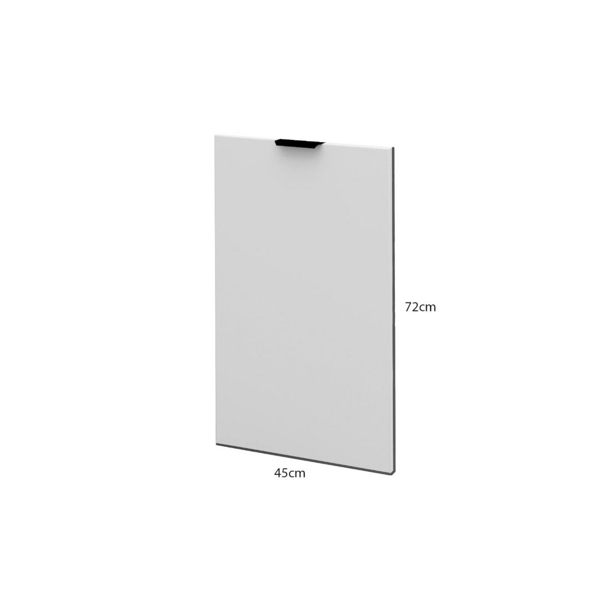 SPÜLENUNTERSCHRANK – 45 cm – ZM45 – Lunara – Weiß Matt - Weiß, Holzwerkstoff (44.6/71.3/2cm) - hi-markt