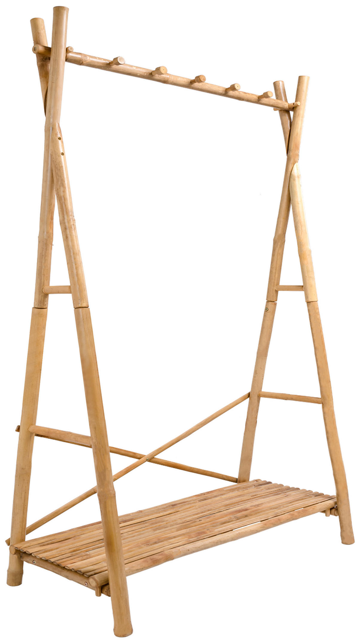 GARDEROBE Holz Braun - Braun, Holz (102/189.5/50cm) - Nordlys