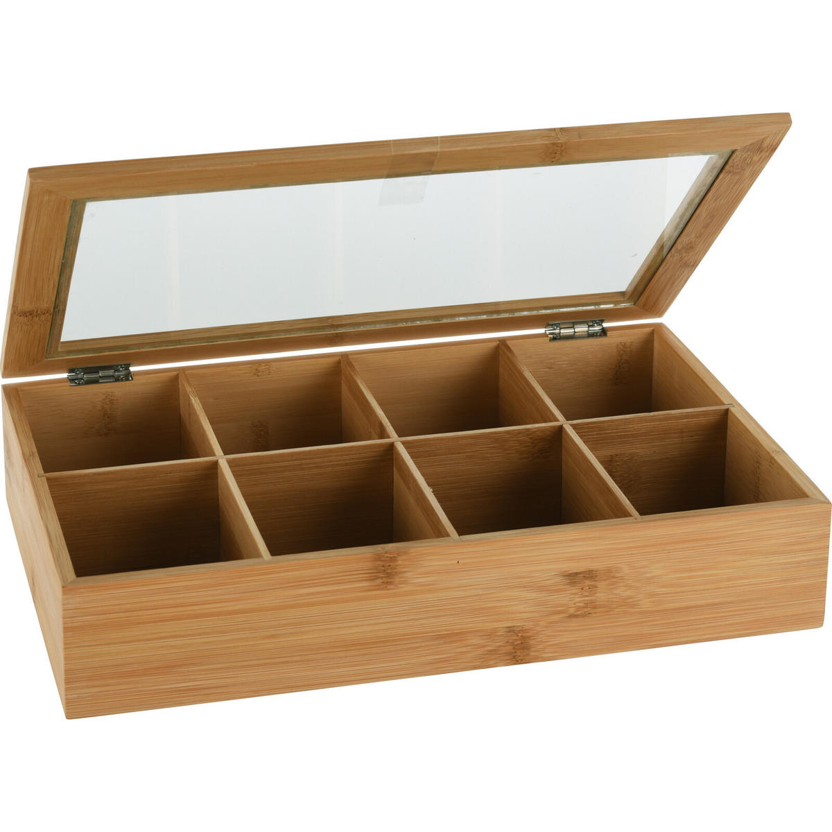 TEEBOX aus Holz 32/20/6,5 cm - Braun, Naturmaterialien (20/6.5/32cm) - Excellent Houseware