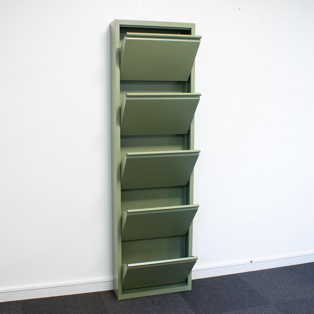 SCHUHKIPPER grün - Grün, Metall (50/173/16cm) - ebuy24