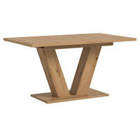 ESSTISCH Eiche Artisan, Küchentisch ausziehbar 150 - 190 cm - Eiche Artisan, Holzwerkstoff/Metall (150/90/76cm) - Inn.Furn