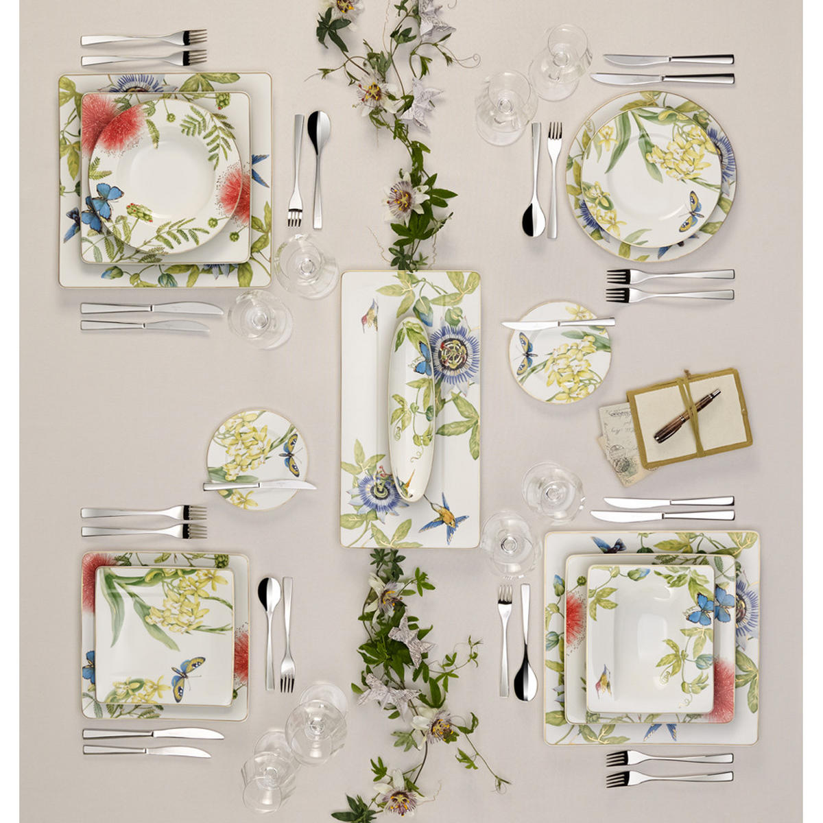 TEETASSEN Amazonia Anmut bunt 200 ml 6er Set - Multicolor, Keramik (0.2L) - Villeroy & Boch