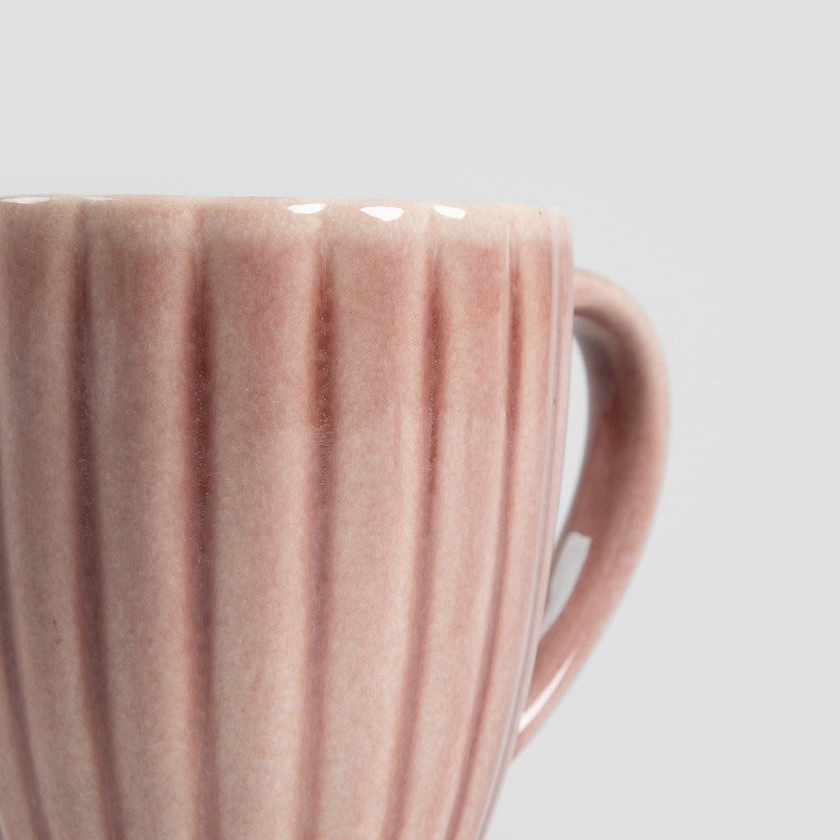 BECHER Melida rosa 0,3 l 6er-Set - Rosa, Keramik (0.3L) - Homla