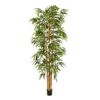 KUNSTBAUM Künstlicher Bambus – Kenai 150 cm - Grün, Kunststoff (150cm) - aplanta