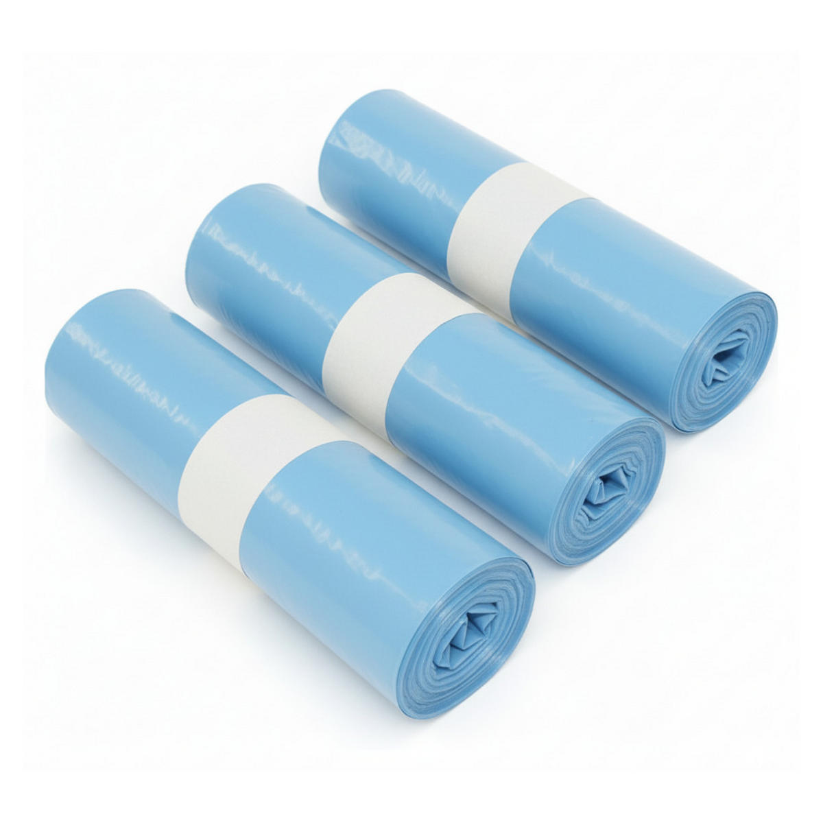 MÜLLSÄCKE Blau 120L 25 Stück Reißfest - Blau, Kunststoff (70/110cm) - Resch