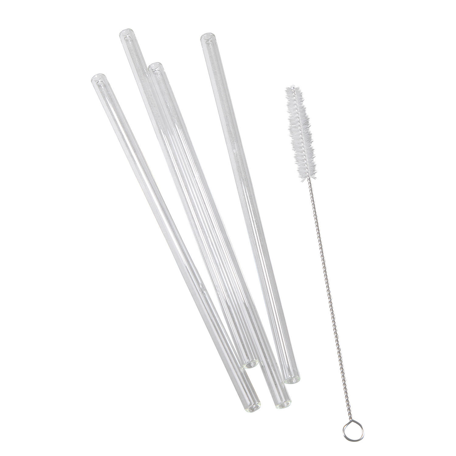 GLASTRINKHALM (5-teilig) Long Drink - Transparent, Glas (0.8/20cm) - Butlers