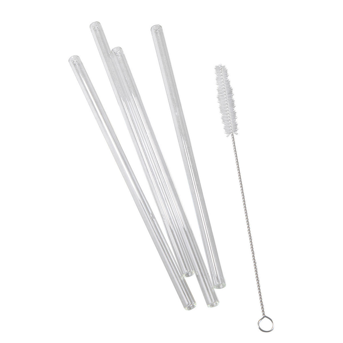 GLASTRINKHALM (5-teilig) Long Drink - Transparent, Glas (0.8/20cm) - Butlers