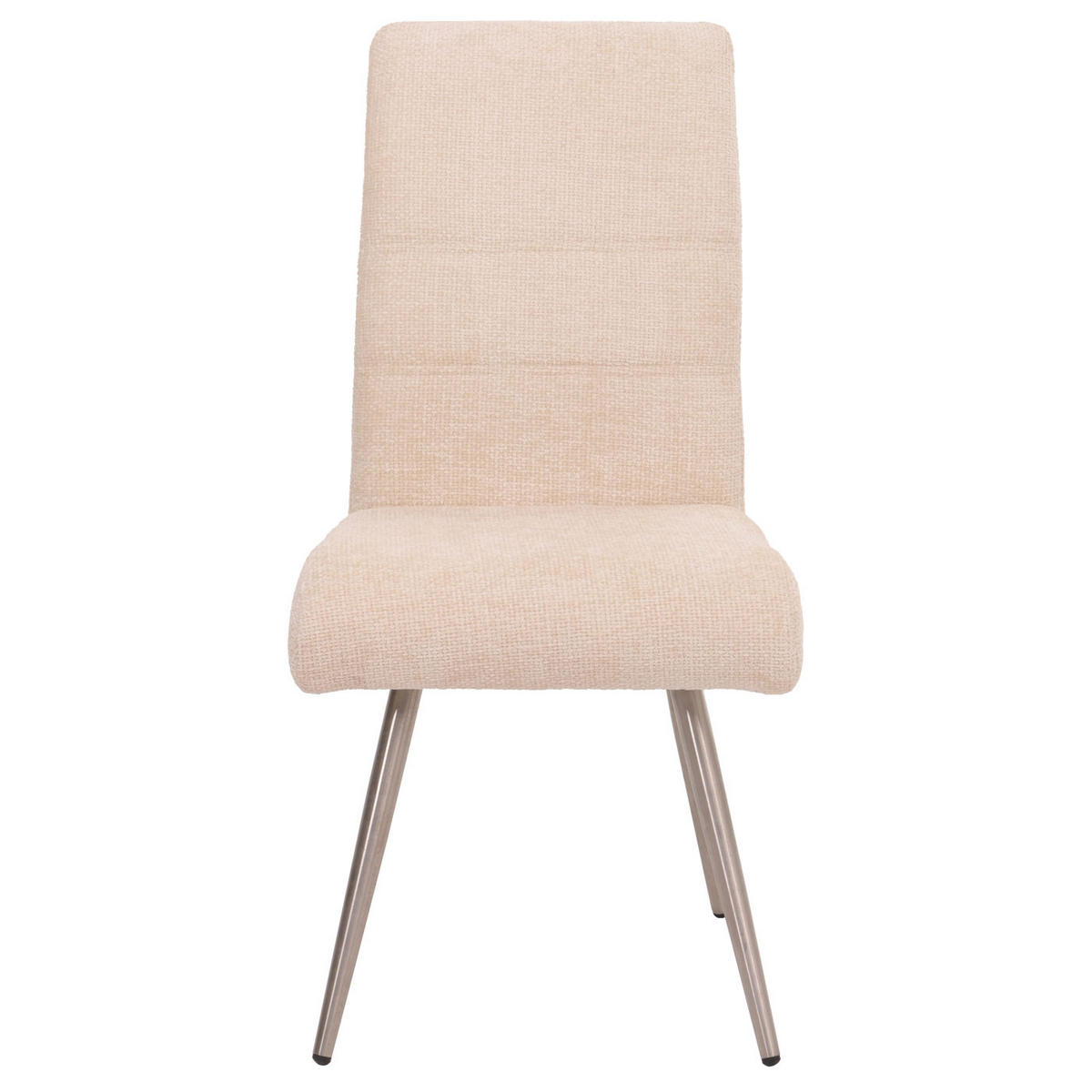 ESSZIMMERSTUHL Cremeweiß 2er-Set - Weiß, Textil (68/97/64cm) - MCW