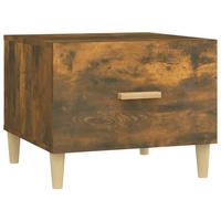 COUCHTISCH Räuchereiche 50x50x40 cm Holzwerkstoff - Braun, Holzwerkstoff (50/50/40cm) - furnicato