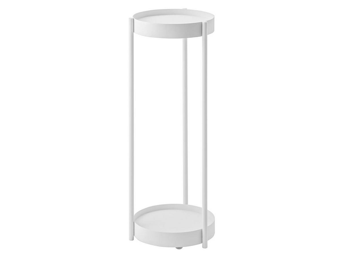 PFLANZEN-STÄNDER Tower weiß 26/70/26 cm - Weiß, Metall (26/70/26cm) - Yamazaki
