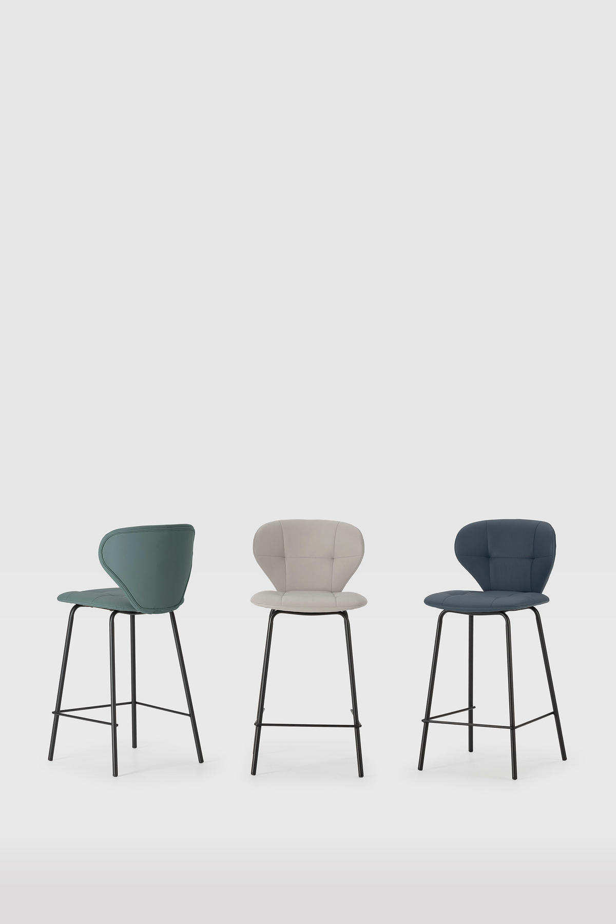 BARHOCKER Maura Beige 45/52/67 cm 2er-Set - Beige, Textil (52/67/45cm) - Calicosy