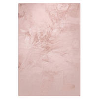KUNSTFELL-TEPPICH Dave Rosa 160x230 cm - Rosa, Textil (160/230cm) - benuta Nest