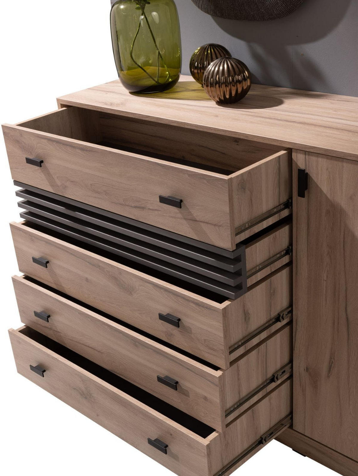 KOMMODE – 135 cm – ALLMO System – Kaschmir - Kaschmir, Holzwerkstoff (135/95/40cm) - hi-markt