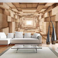 VLIESTAPETE Beige 300/210 cm - Beige, Textil (300/1cm) - KUNSTLOFT