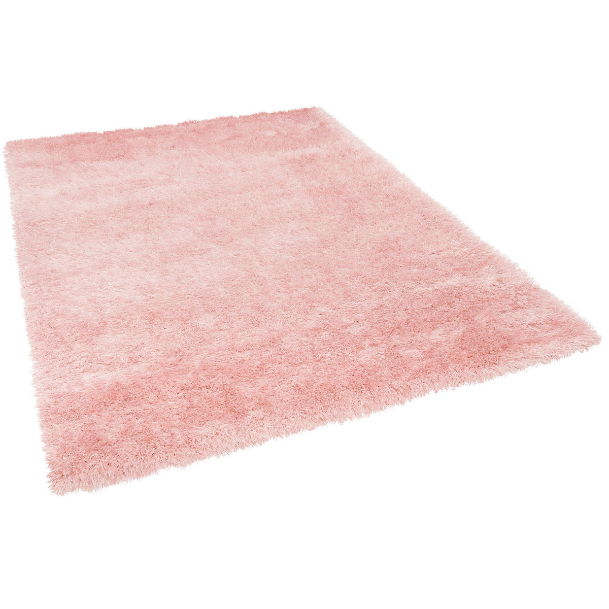HOCHFLOR LANGFLOR SHAGGY TEPPICH GLOW - Rosa, Textil (140/200cm) - Pergamon